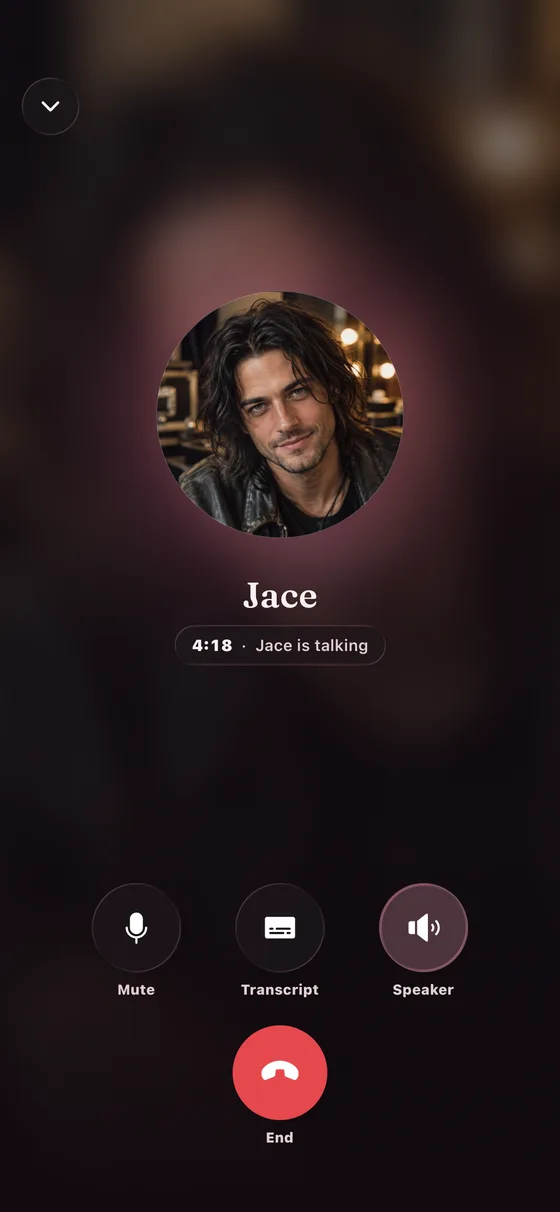 Moonpeko voice call with Jace.